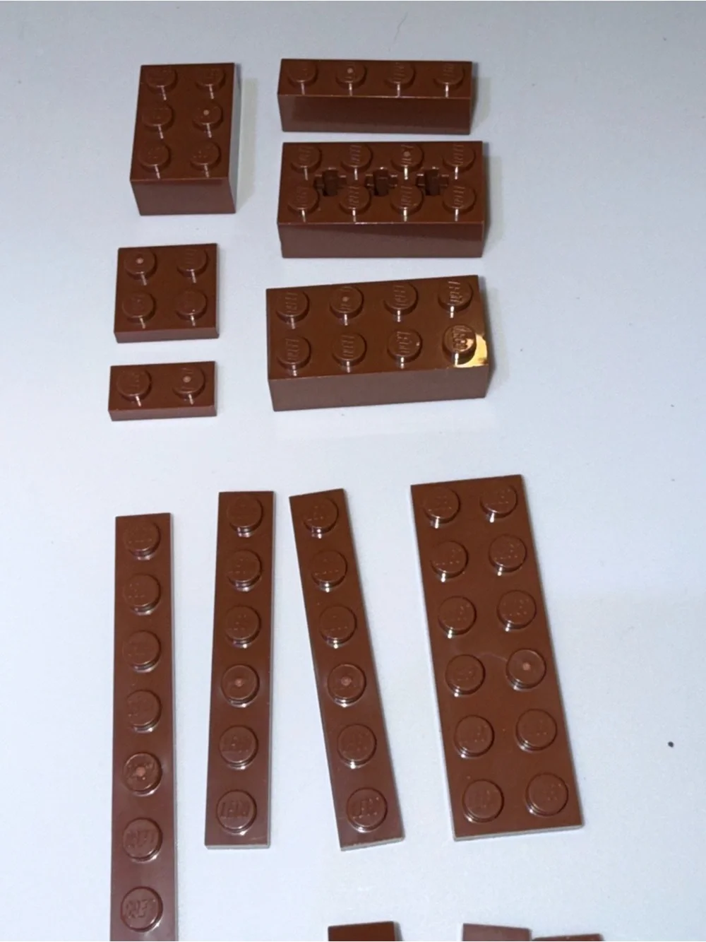 LEGO Brown Blocks Planks Blocks Random Misc Lot